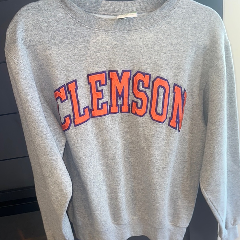 Gray Clemson Sweatshirt